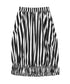 Striped Cocoon Skirt